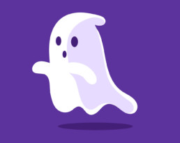 Motion Design fantome halloween graphiste vallet nantes clisson