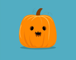 MotionDesign Citrouille halloween graphiste clisson