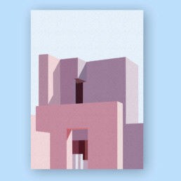 architecture-couleurs-illustration-affiche-cholet-nantes