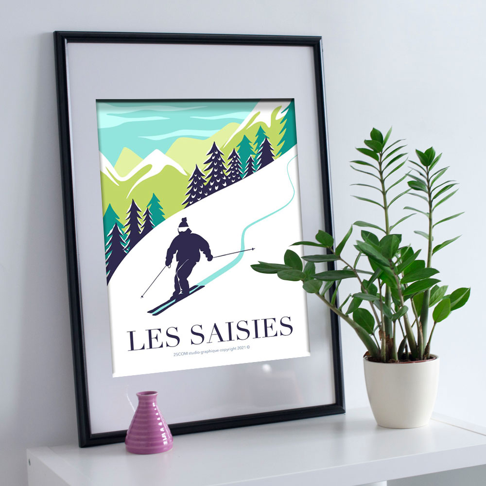 Affiche Randonnée Personnalisée - Illustrer Vos Souvenirs - The Post Trace