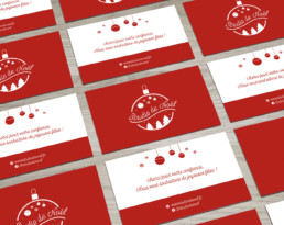 realisation carte de visite le studio de noel 2SCOM solene suteau graphiste nantes clisson