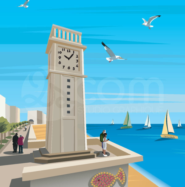 illustration-les-sables-olonne-affiche-poster-souvenir-vendee-zoom