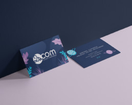 réalisation cartes de visite studio graphique 2SCOM a clisson saint jean de monts vallet mouzillon graphiste freelance enseigne logo