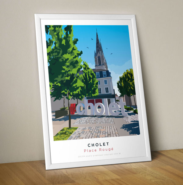 illustration-cholet-anjou-maine-et-loire-choletais-graphisme-place-rouge