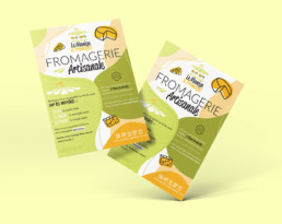 flyers-publicite-fromagerie-artisanale-loire-atlantique-vendee-marche-locale-cremerie