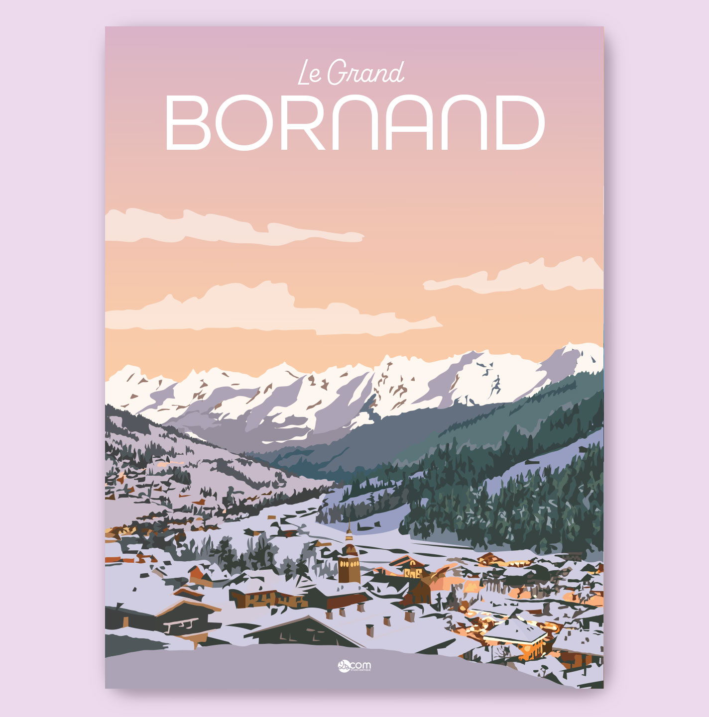 affiche-grand-bornand-haute-savoie-alpes-mont-blanc-vacances-hiver-illustration-poster-souvenirs-decoration
