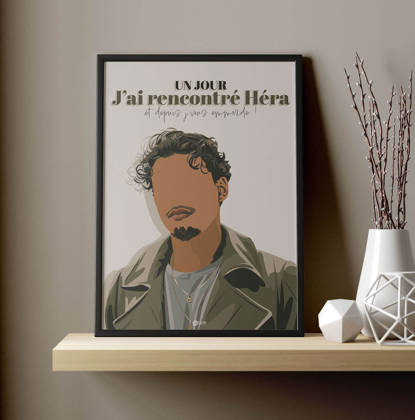 Affiche rappeur français Georgio - Héra, par le studio 2SCOM