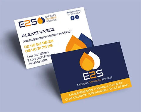 Carte de visite pour E2S