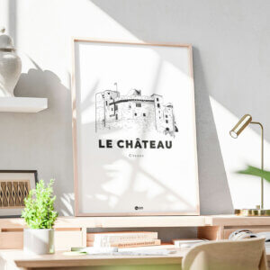 Affiche Clisson le chateau