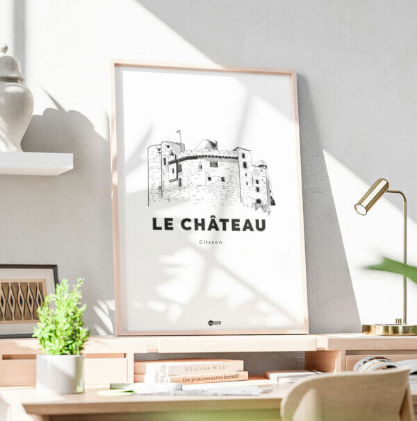 Affiche Clisson le chateau