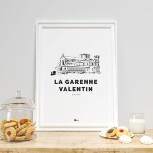 Affiche Clisson Garenne Valentin architecture patrimoine