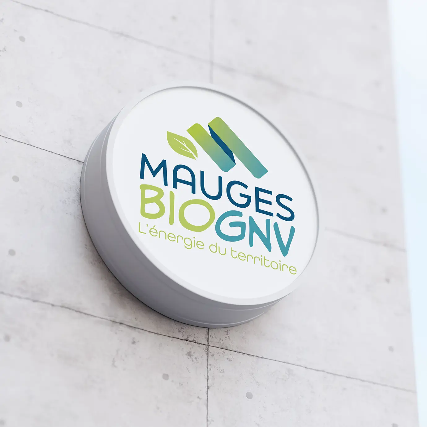 enseigne logo mauges BioGNV