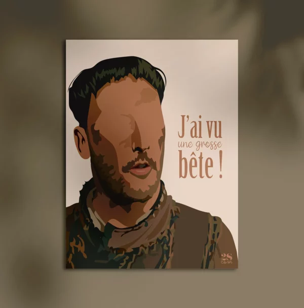 Affiche les visiteurs godefroy de montmirail citation film culte français